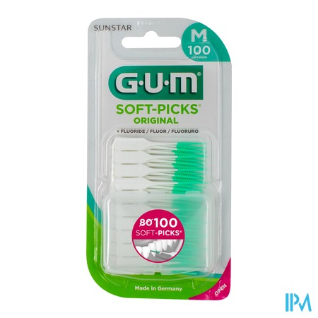 vignette GUM SOFT PICKS 632 ORIGINAL MED X100
