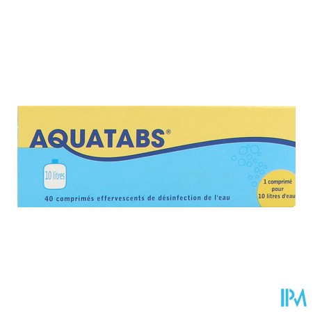 vignette AQUATABS 10L CPR EFF 40