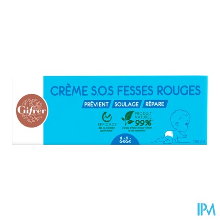 vignette GIFRER CREM SOS FESSES ROUGES 100ML