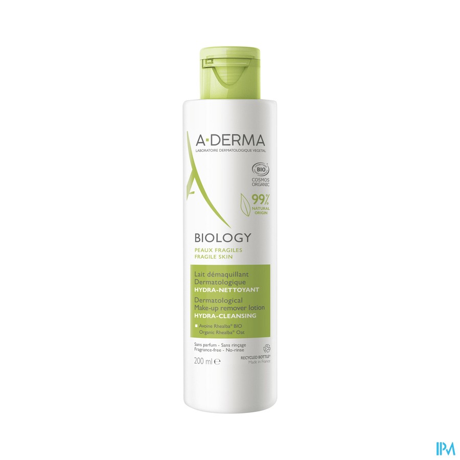 vignette A-DERMA LAIT DEMAQ DERMAT BIO 200ML