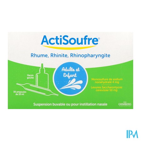 vignette ACTISOUFRE AMP BUV NAS 10ML 30