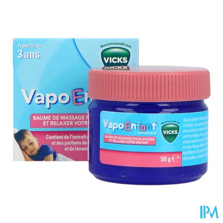 vignette VAPOENFANT VICKS BAUM MASSAGE 50G