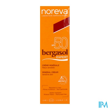 vignette BERGASOL EXP CR MIN SPF50 40ML