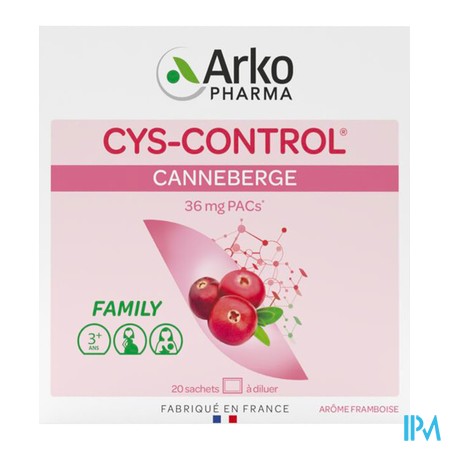 produit CYS CONTROL FRAMB SACH 20