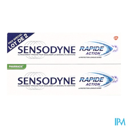 vignette SENSODYNE DENT ACTION RAPIDE75MLX2