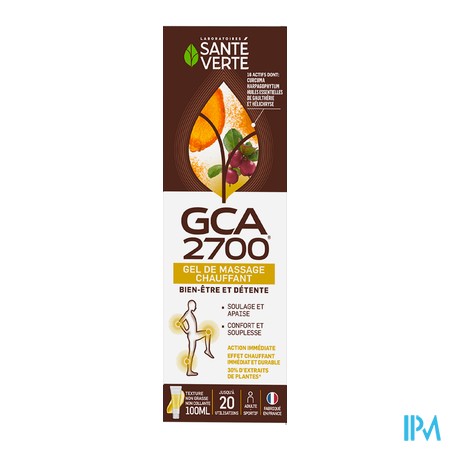 vignette SV GCA 2700 GEL MASS CHAUFF 100ML
