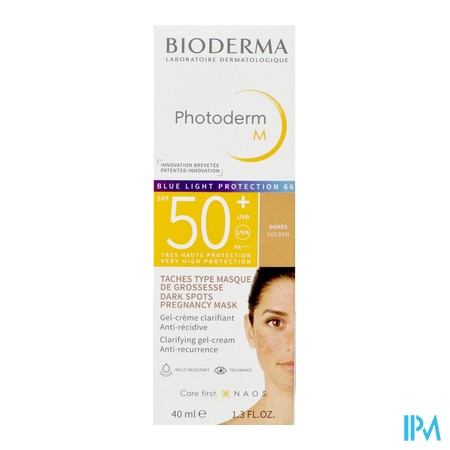 vignette PHOTODERM M SPF50+ DORE 40ML