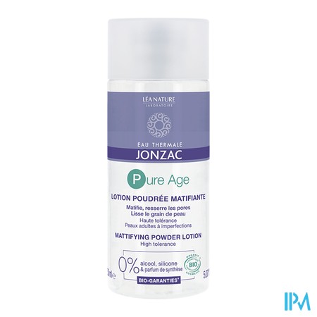 vignette JONZAC LOTION POUDREE MATIFIANTE 150ML