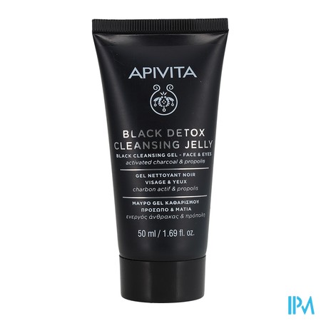 vignette APIVITA BLACK DETOX GEL NETT 50ML