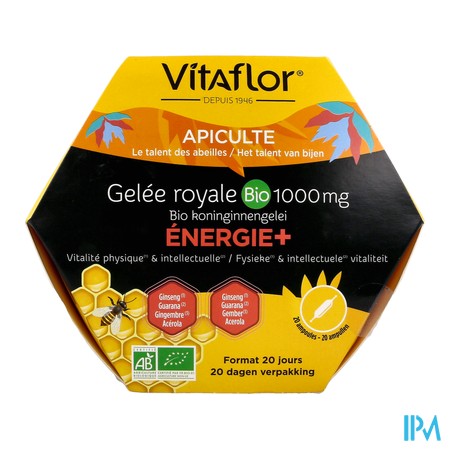vignette VITAFLOR GELE ROYAL ENERGIE+ AMP20
