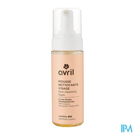 vignette AVRIL MOUSSE NETTOYANTE VISAGE BIO 150 ML