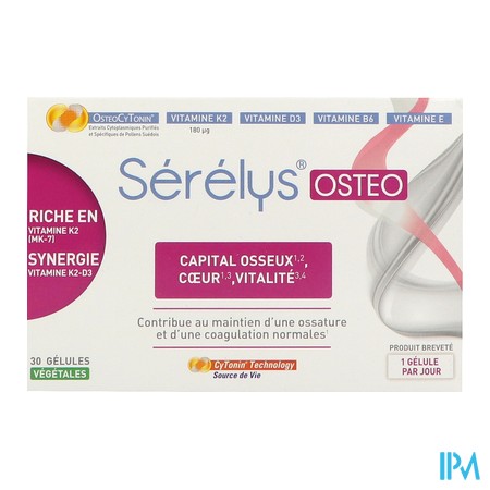vignette SERELYS OSTEO 30 GELU