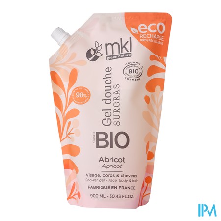 produit MKL GEL DOUCHE BIO ABRICOT 900ML
