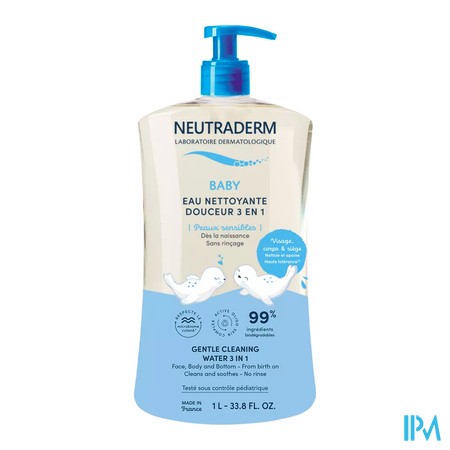 vignette NEUTRADERM BABY NET DOUC EAU 3EN1 1L