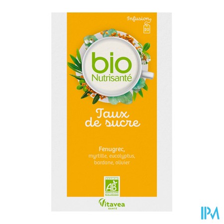 produit NUTRISANTE BIO REGULATION DES SUCR 20SACH