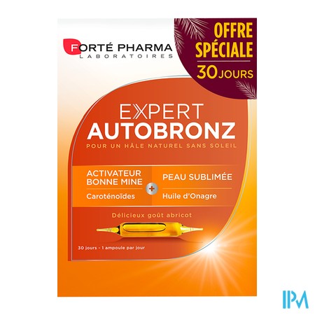produit FORTE EXPERT AUTOBRONZANT AMP 30
