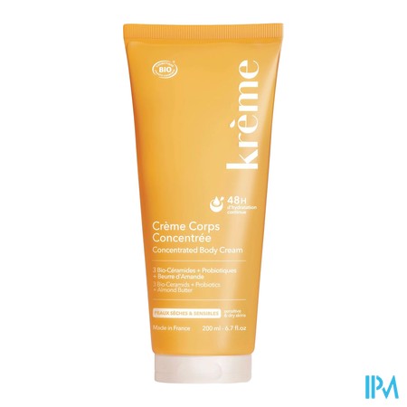 vignette KREME CREME CORPS CONCENTREE 200ML