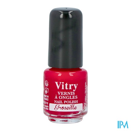 vignette VITRY MINI VERNIS GROSEILLE 4ML