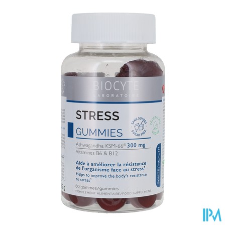 produit BIOCYTE STRESS GUMMIES 60 GOMMES
