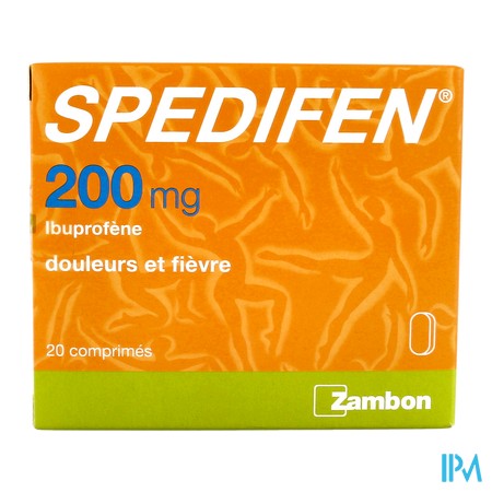 vignette SPEDIFEN 200MG CPR 20
