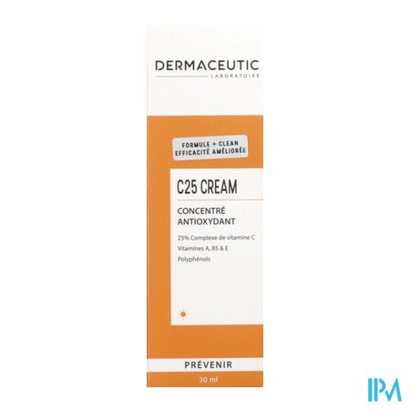 vignette DERMACEUTIC CREME C25 30ML