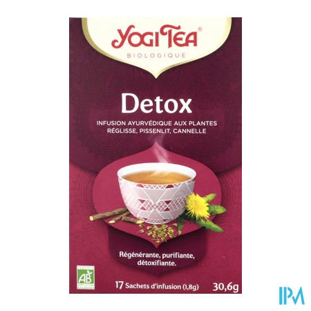 vignette YOGI TEA DETOX 17SACH