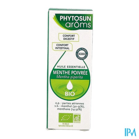 vignette PHYTOSUN HE MENTHE POIV BIO 10ML