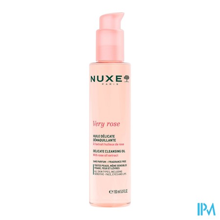 vignette NUXE VERY ROSE HLE DELICATE DEMAQ 150ML