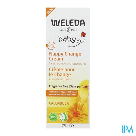 vignette WELEDA CREME CHANGE CALENDULA S/PARF 75ML