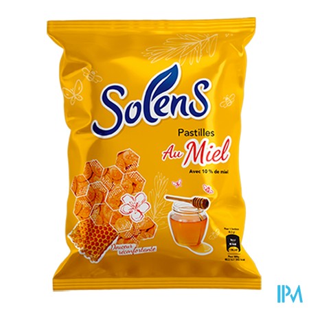 vignette SOLENS PASTILLE MIEL SACH 100G