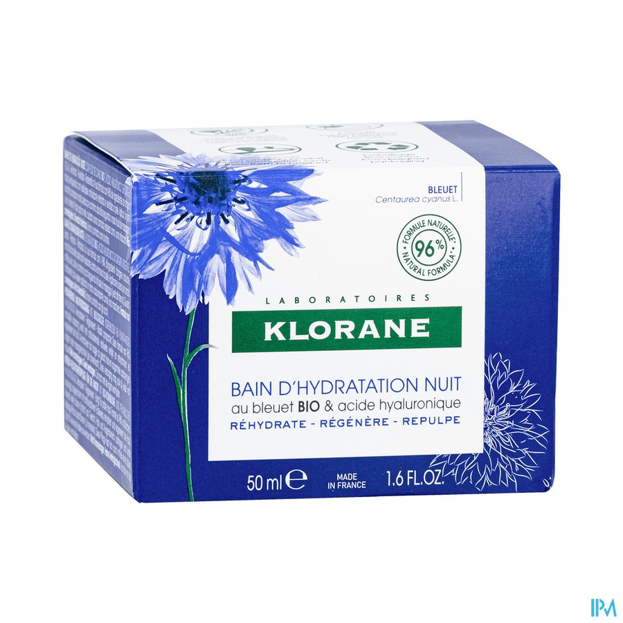 vignette KLORANE BAIN HYDRA NUIT 50ML