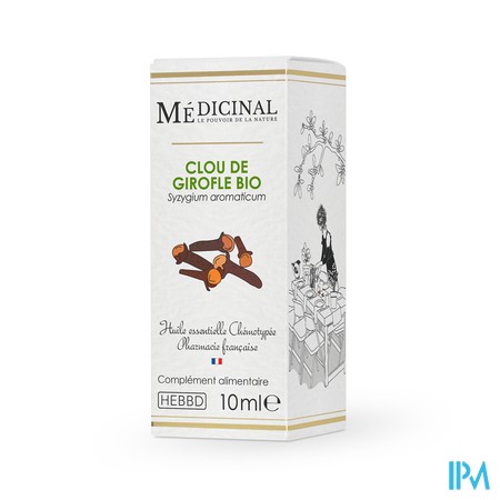 vignette MEDICINAL HE BIO GIROFLE CLOUS 10ML