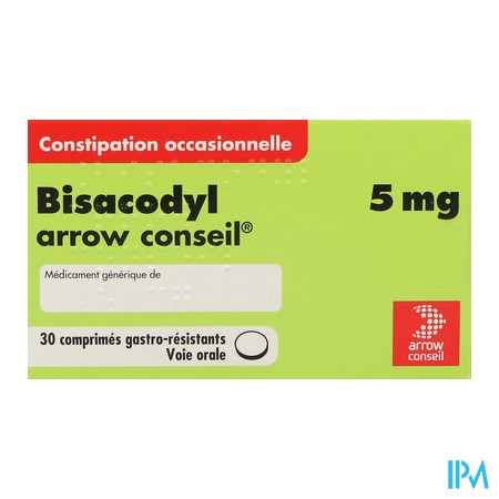 produit BISACODYL AWC 5MG CPR BT30