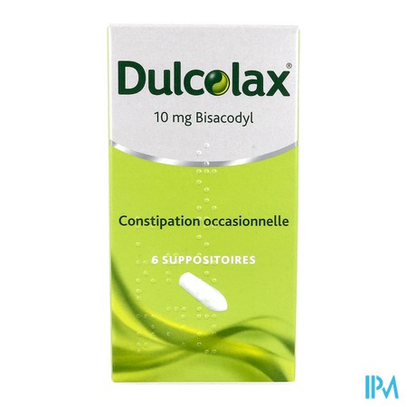 vignette DULCOLAX 10MG SUP 6