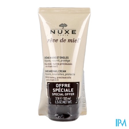 vignette NUXE CR MAIN REVE MIEL 50MLX2