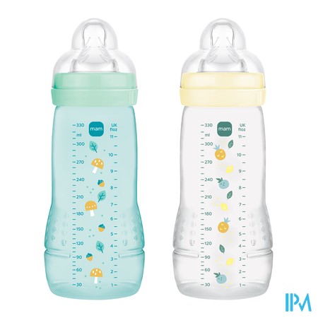 vignette MAM BIB EASY ACTIVE ICE + PEARL 330ML