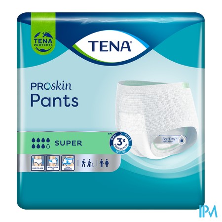 vignette TENA PANTS PROSKIN SUP EXT LARG 12