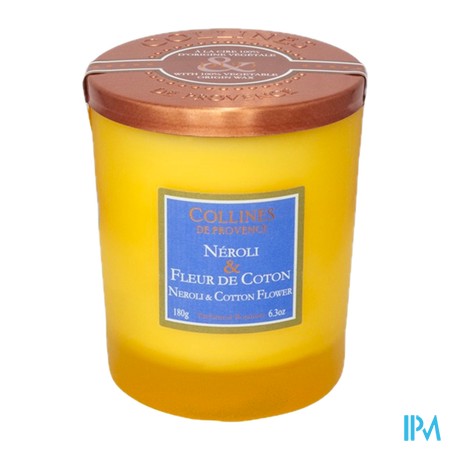vignette COLLINES PROV BOUGIE NEROLI&amp;FL COTON 180G