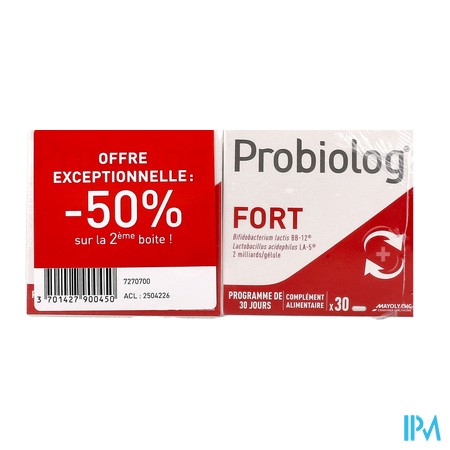 vignette PROBIOLOG FORT GELULE 30X2