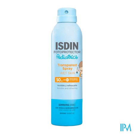produit ISDIN WET SKIN 50 SPRAY PEDIATRICS 250ML
