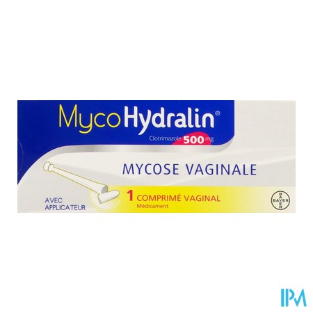 vignette MYCOHYDRALIN 500MG CPR VAGINAL 1