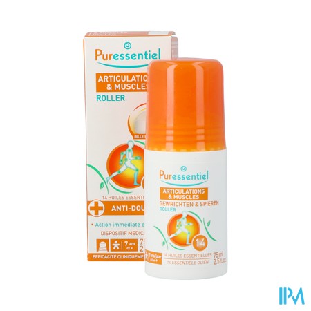 vignette PURESSENTIEL ROLLER ARTICUL75ML