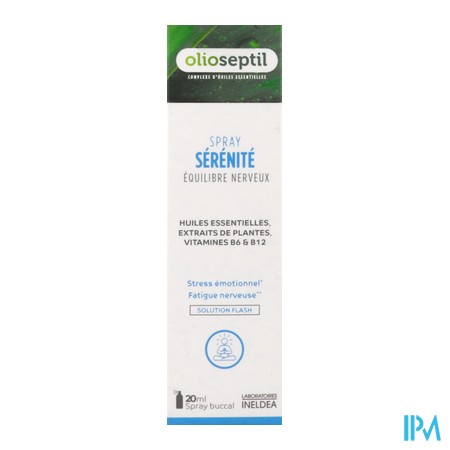 produit OLIOSEPTIL SPR SERENITE 20ML 1