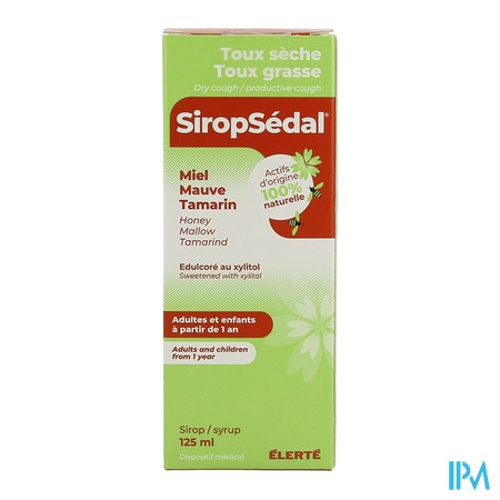 produit SIROPSEDAL SOL BUV XYLITOL 125ML