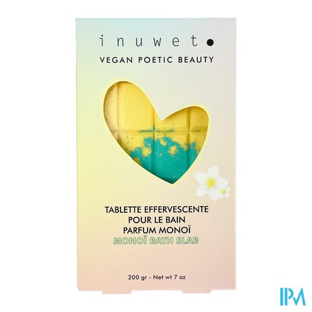 vignette INUWET TABLETTE BAIN RAINBOW 200G