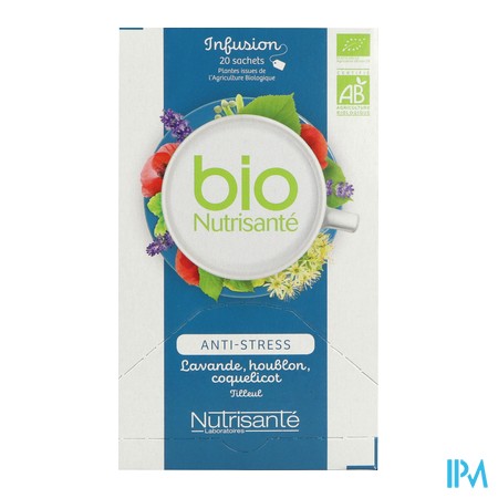 produit NUTRISANTE BIO ANTI-STRESS 20SACH