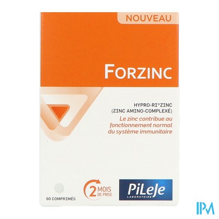 vignette PILEJE FORZINC 60 CP