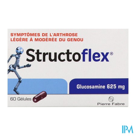 vignette STRUCTOFLEX 625MG GELULE 60
