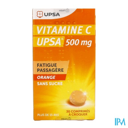 produit VIT C 500MG UPSA CPR CROQ 30