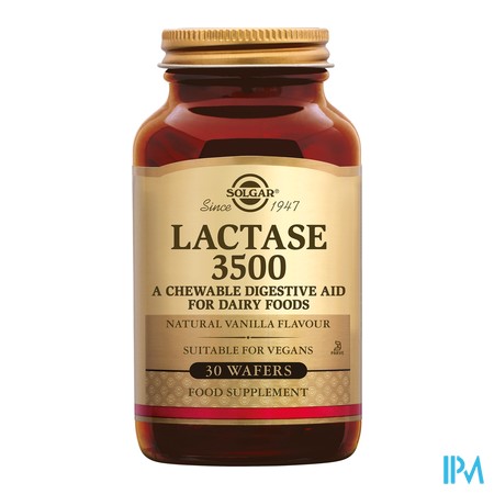 vignette SOLGAR LACTASE 3500 CPR CROQ30